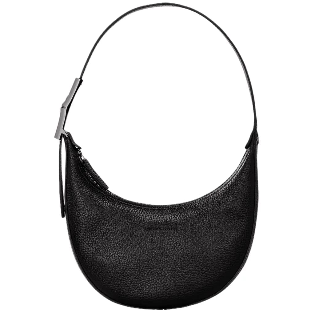 Túi Longchamp Le Roseau Essential S Hobo Bag 'Black' 10217968001