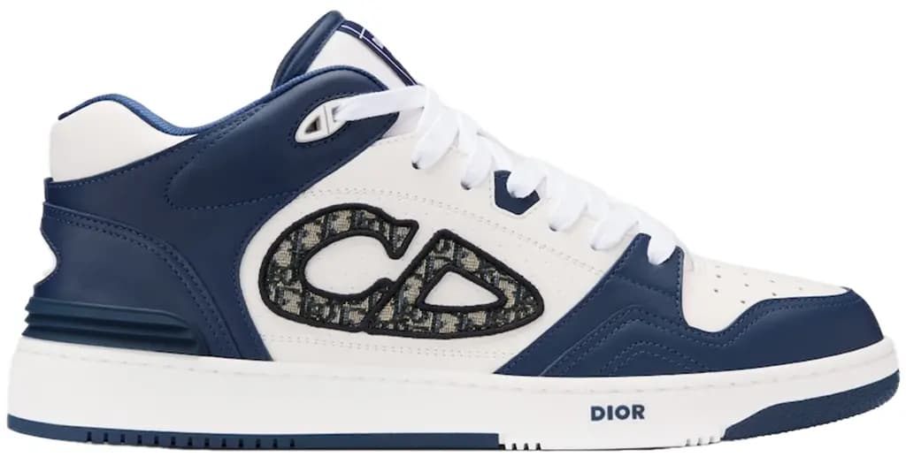 Giày Dior B57 Mid-top Sneaker 'Navy Blue' 3SH141ZXU-H553