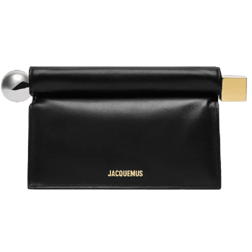 Túi Jacquemus Rond Carré 'Black' 233BA356-3171-990