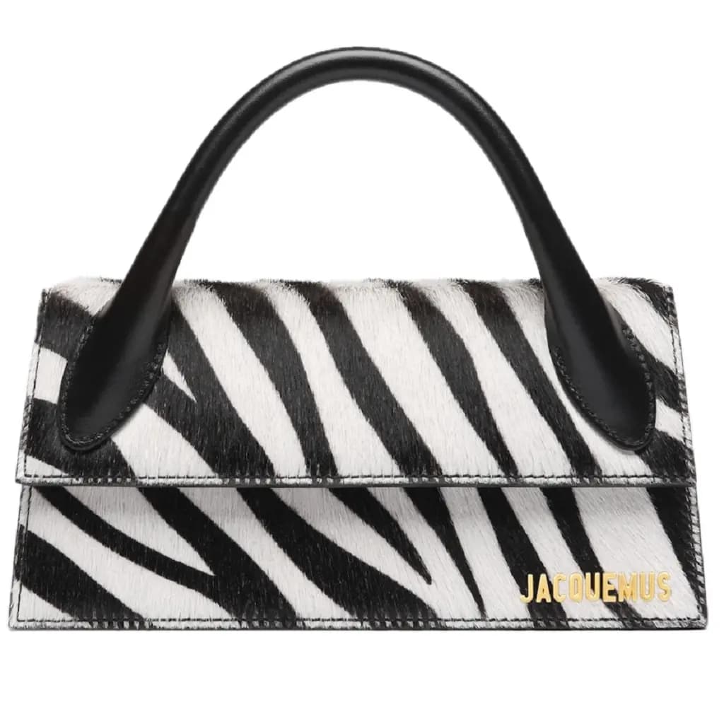 Túi Jacquemus The Long Chiquito 'Zebra' 213BA004-3209-9DZ
