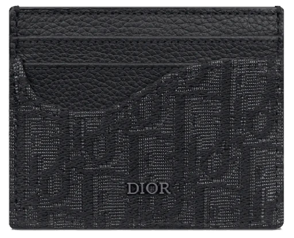Ví Dior Saddle Card Holder 'Black' 2ADCH164YKS-H03E