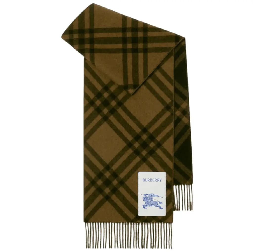 Khăn Burberry Check Cashmere Scarf 'Camp' 80997091