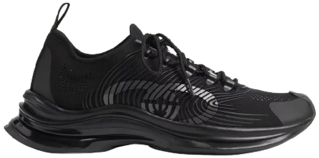Giày Gucci Run Sneaker 'Black' 714658-USM10-8442