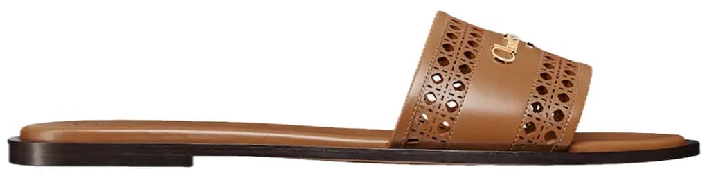 Dép Dior D-Lane Slide 'Camel' KCO157MLC-S43M