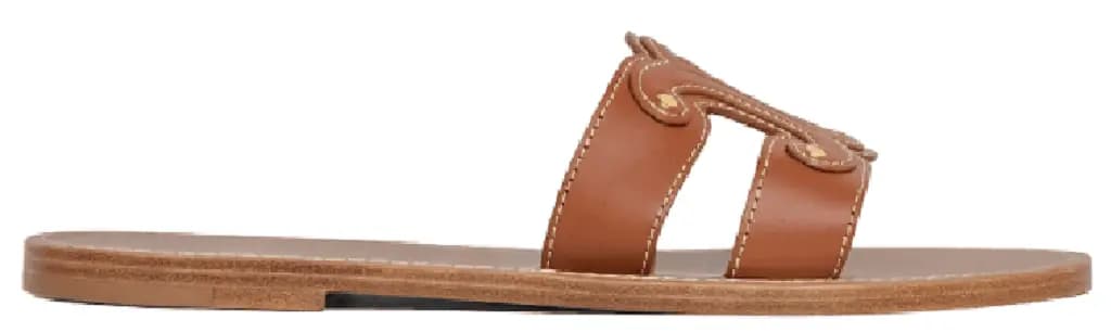 Dép Celine Triomphe Mule 'Tan' 352413767C-04LU