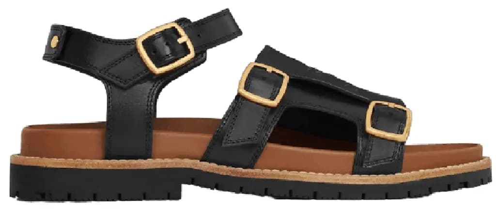 Dép Celine Mino Sandal 'Black' 359743644C-38NO