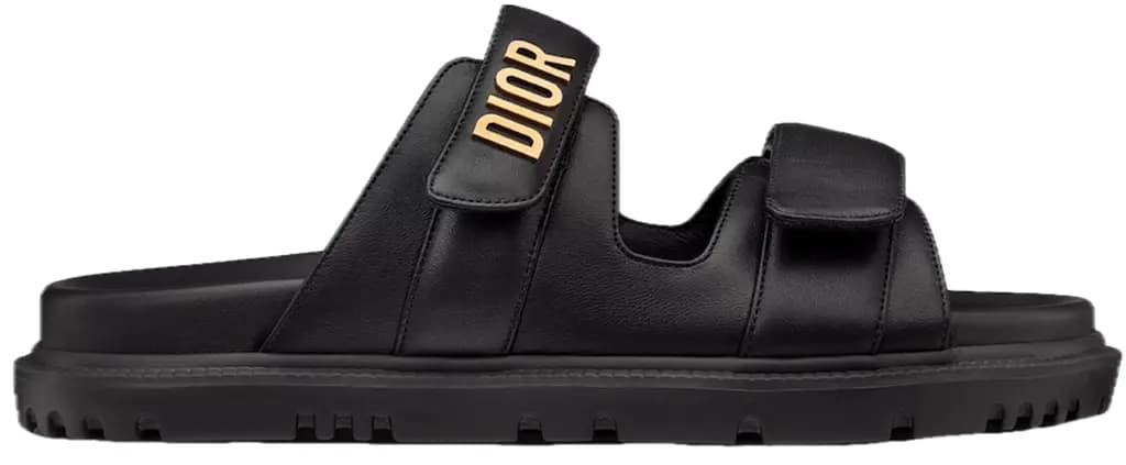 Dép Dior Dioract Slide 'Black' KCQ718LAB-S900