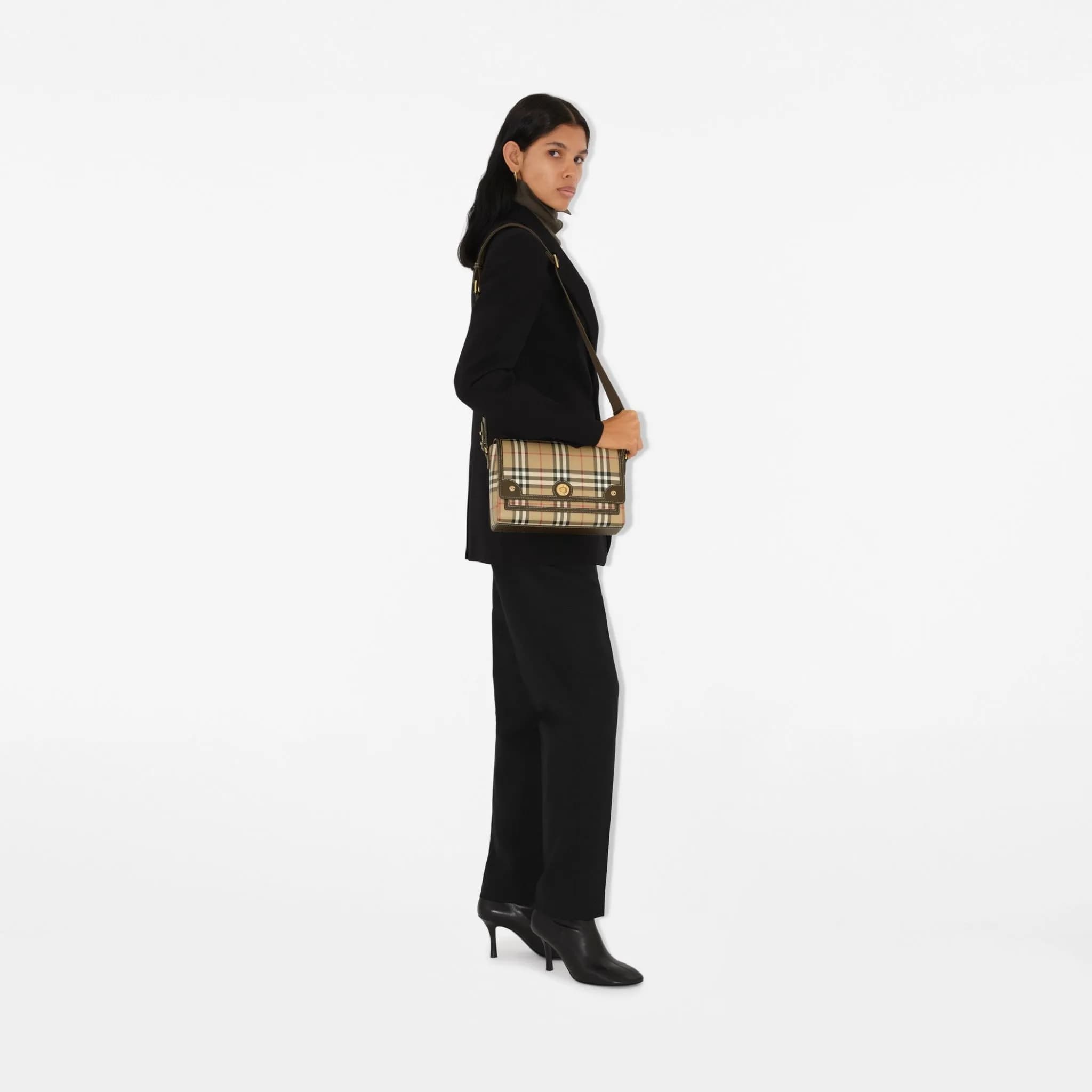Túi Burberry Check Mini Bag 'Sand' 80952961