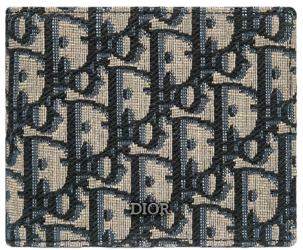 Ví Dior Wallet 'Beige Black' 2OBBH027YSE-H05E