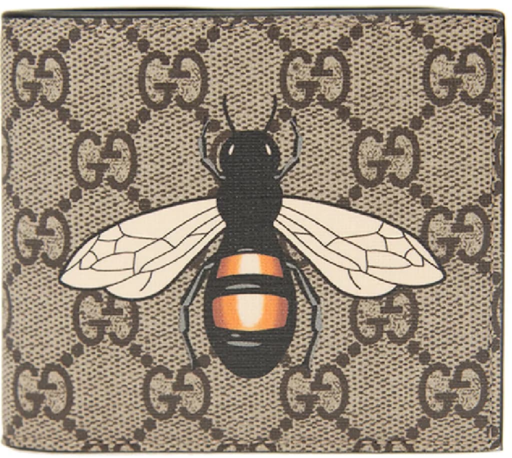 Ví Gucci Bee Wallet 'Beige' 451268-K5V1N-8666