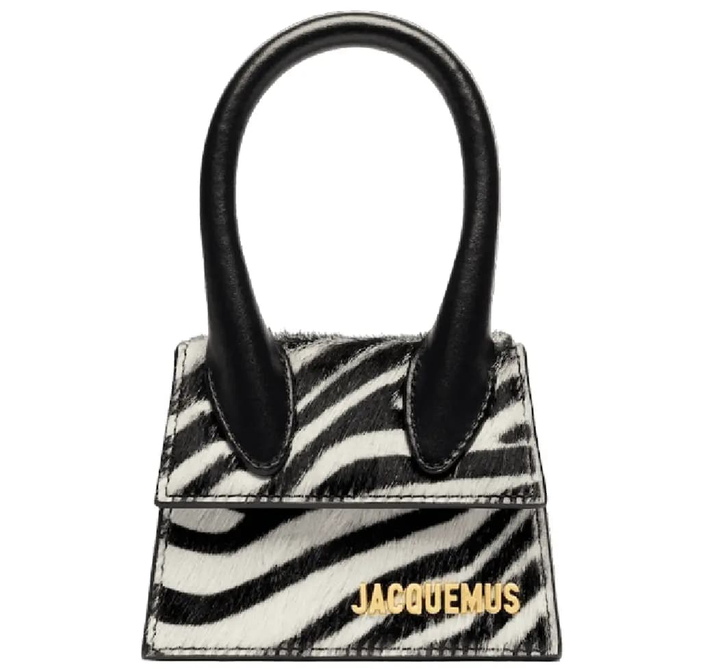 Túi Jacquemus The Chiquito 'Zebra' 213BA001-3211-9DZ