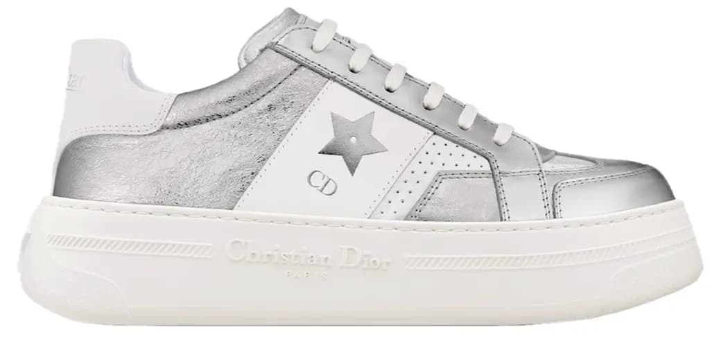Giày Dior Star Platform Sneaker 'Silver' KCK426SLM-S46K