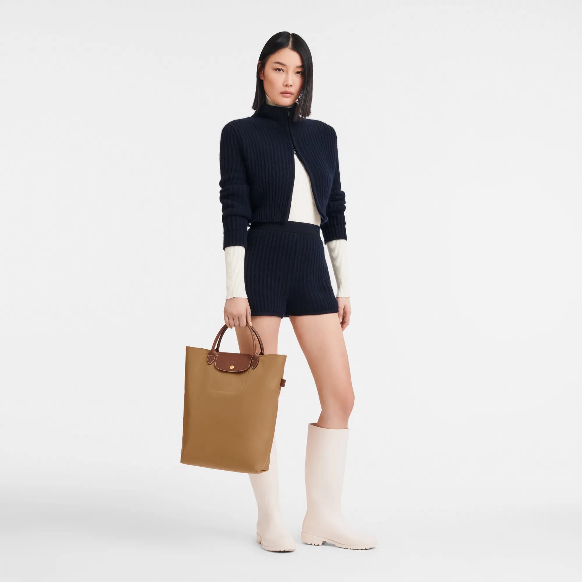 Túi Longchamp Le Foulonné XS Clutch 'Black' 10133021001