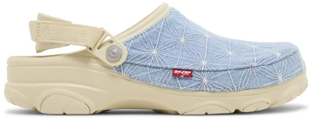 Dép Crocs Classic All-Terrain x Levi's Clog 'Bone Blue' 208917-2Y2