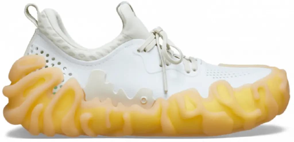 Giày Crocs Low-Top 'White Yellow' 208694-0HX