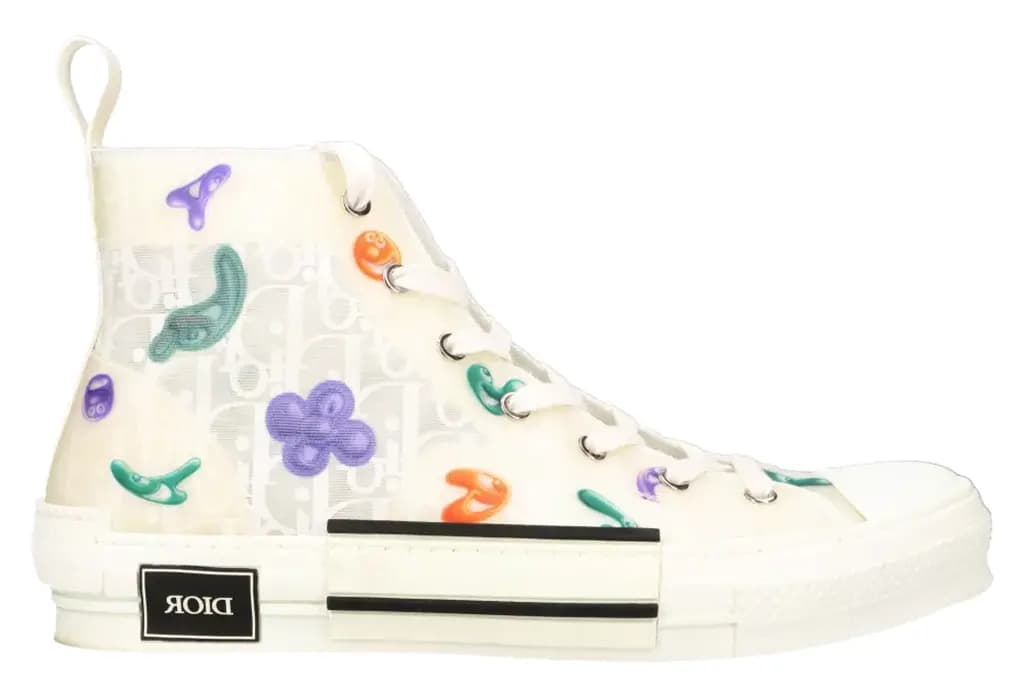 Giày Dior B23 High x Kenny Scharf 'Printed Motif Dior Oblique Galaxy' 3SH118ZKK-H065