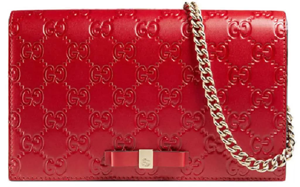 Túi Gucci GG Signature Mini 'Red' 431408-CWC1G-6433