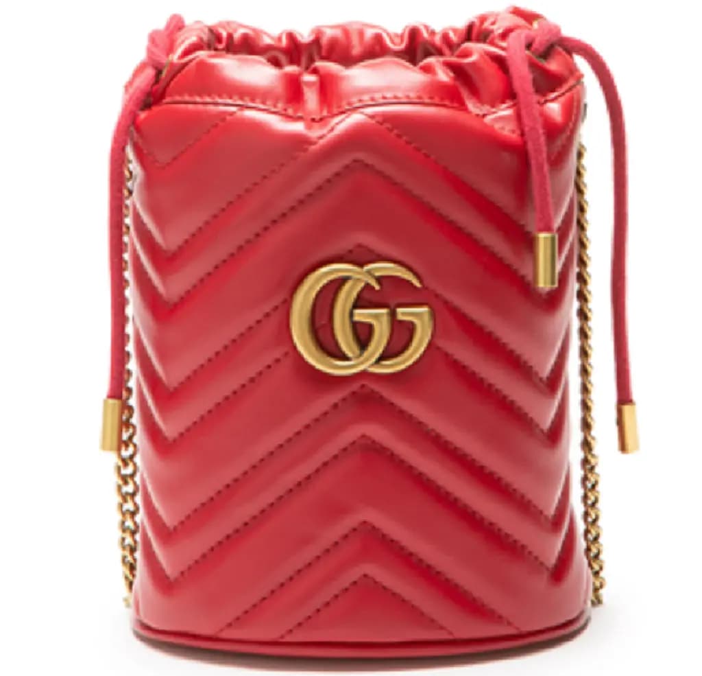 Túi Gucci GG Marmont Mini Bucket Bag 'Red' 575163-DTDRT-6433