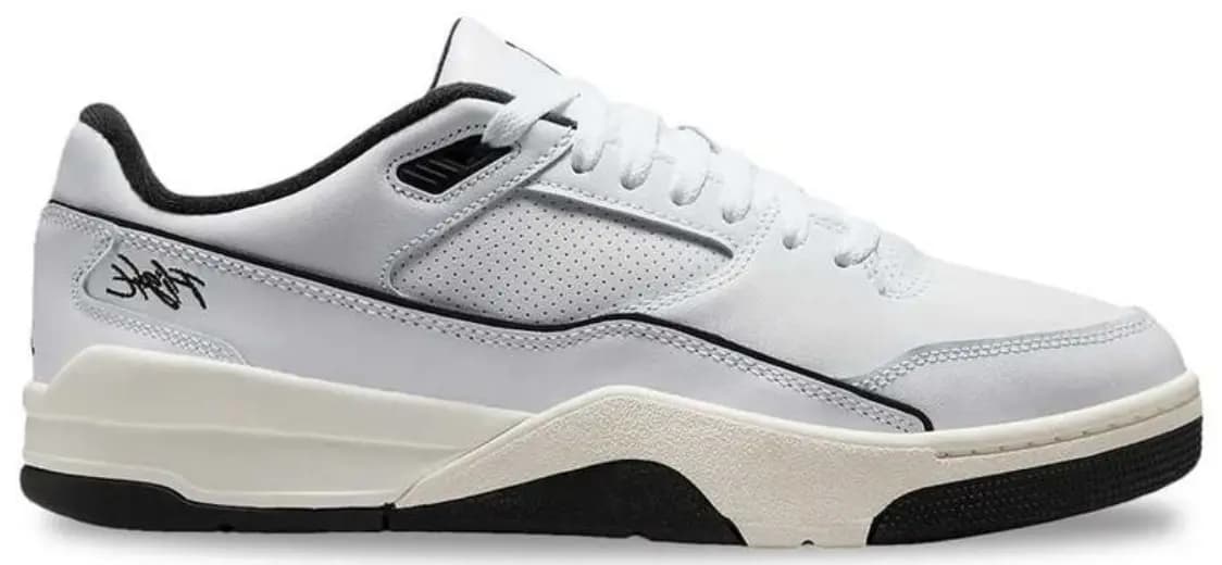 Giày Nike Air Jordan Flight Court 'White Black' HF3255-100