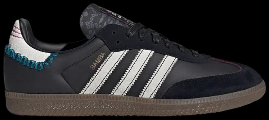Giày Adidas Samba OG x Fefei Ruan 'Black' ID1141