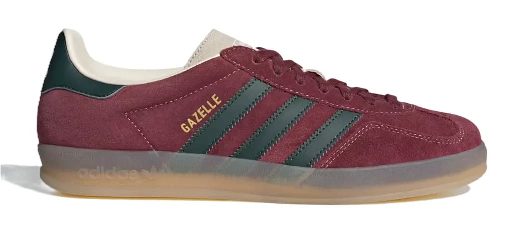 Giày Adidas Gazelle Indoor 'Shadow Red Green' JH5403