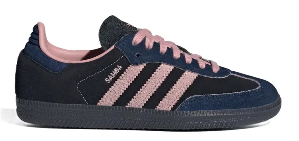 Giày Adidas Samba OG 'Black Wonder Mauve Indigo' JI2679