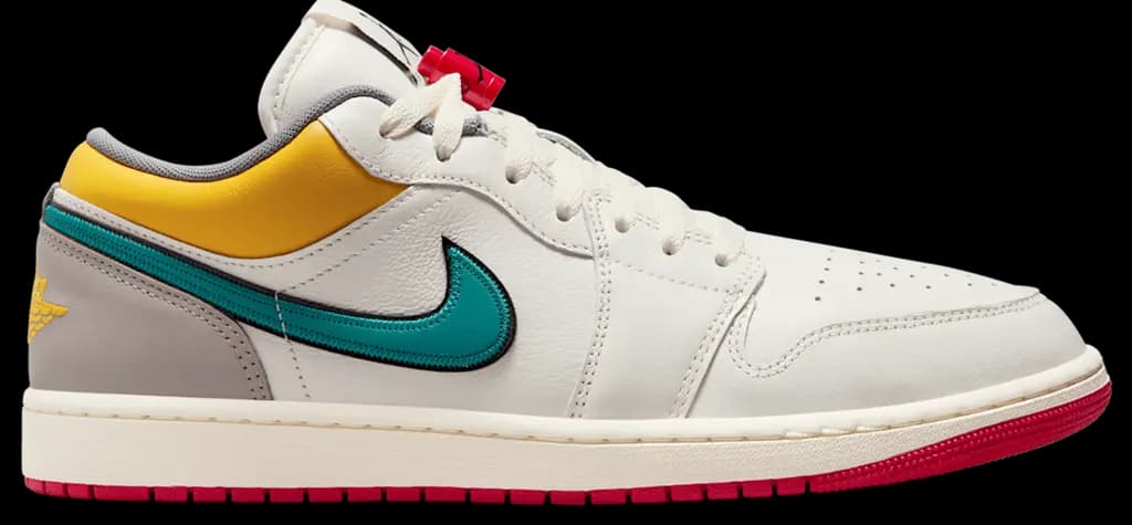 Giày Nike Air Jordan 1 Low Premium 'Sail Yellow Ochre' HV4511-133
