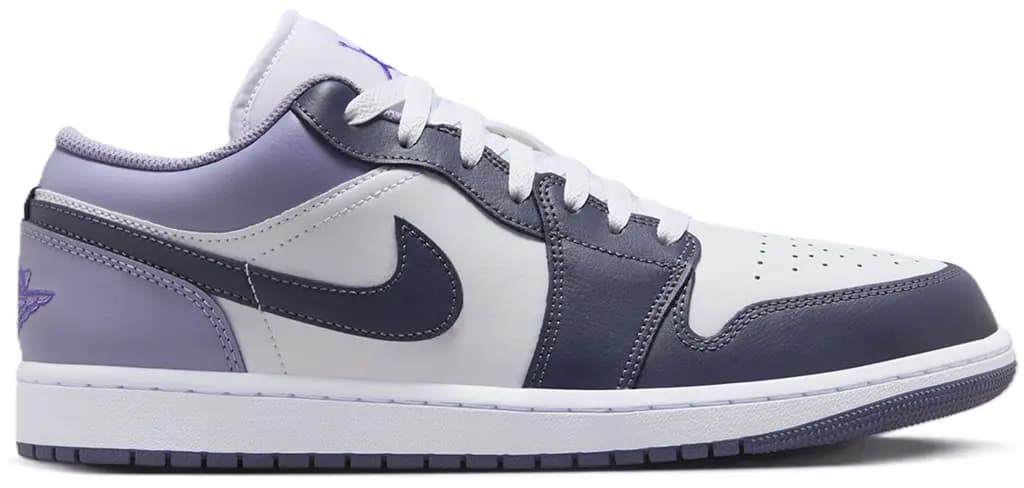 Giày Nike Air Jordan 1 Low 'Purple White' 553558-145