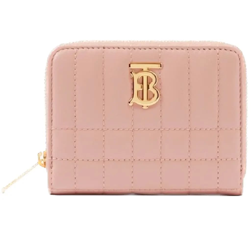 Ví Burberry Quilted Leather Lola 'Dusky Pink' 80623701