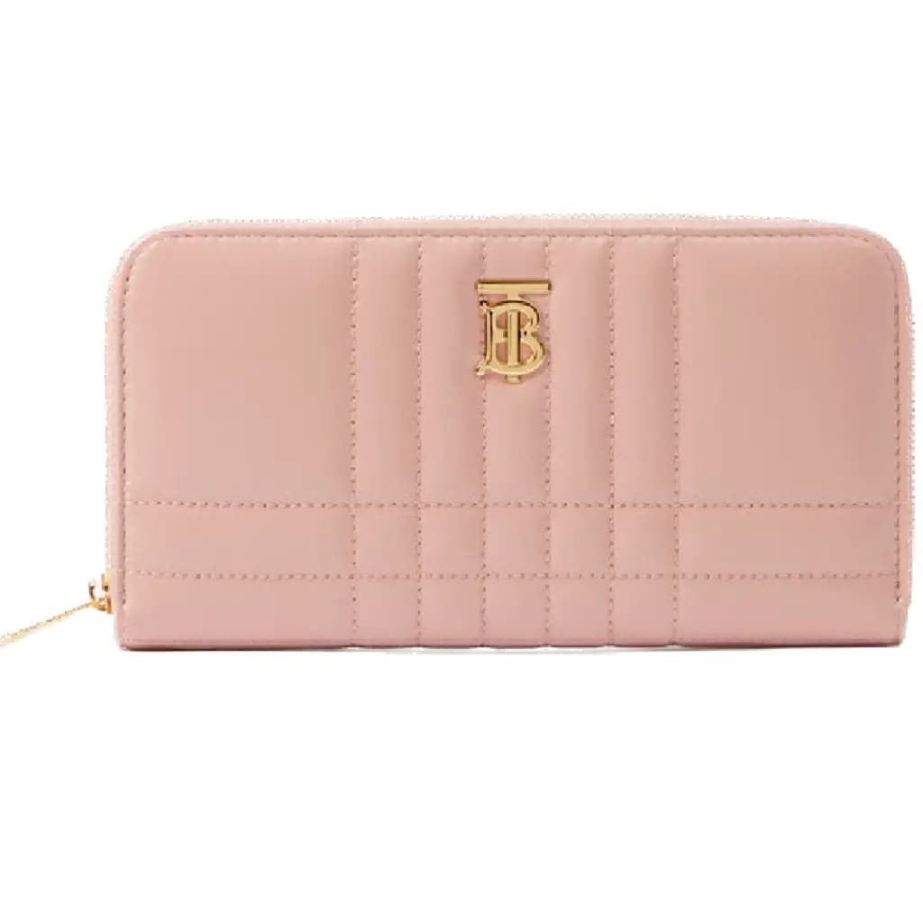 Ví Burberry Quilted Leather Lola 'Dusky Pink' 80626981