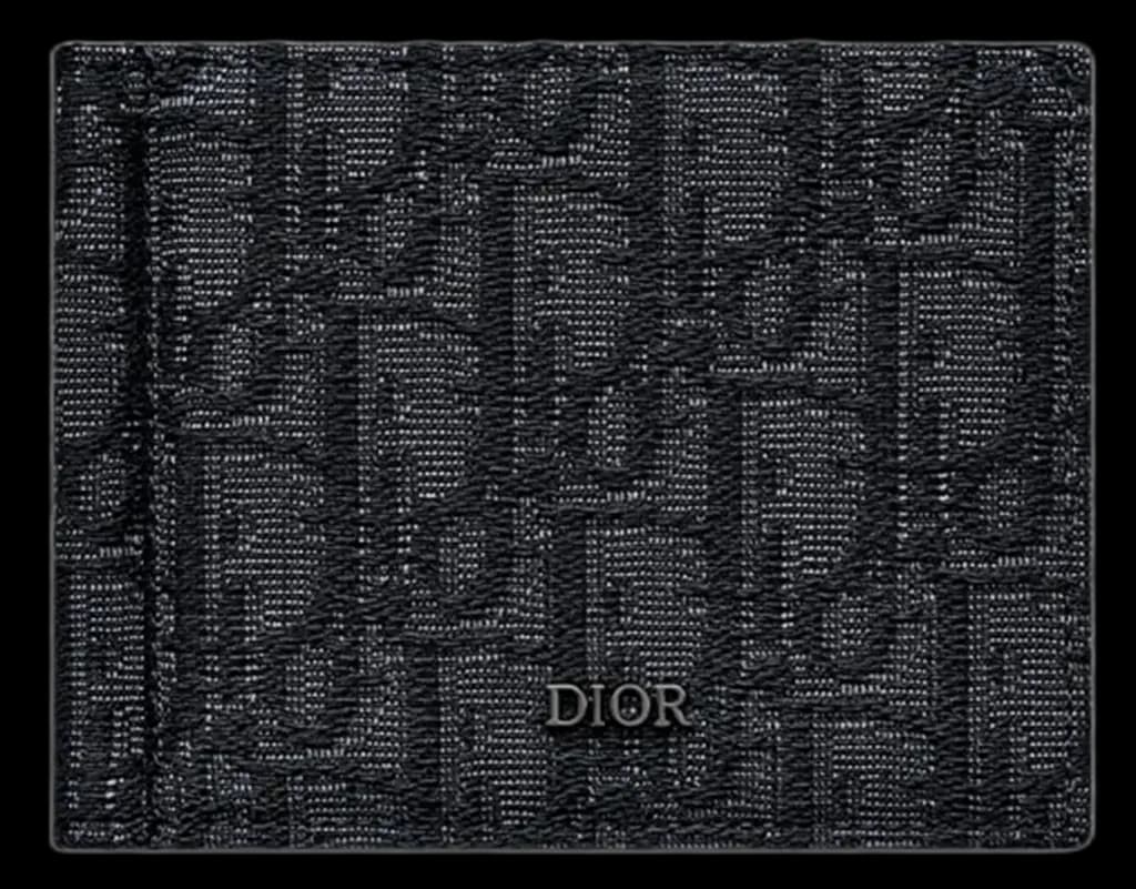 Ví Dior Wallet With Money Clip 'Black' 2ESBH069YSE-H03E