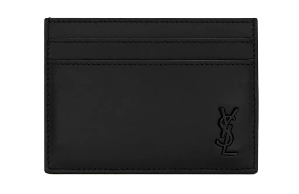 Ví Saint Laurent Tiny Cassandre Card 'Black' 6076031JB0U1000