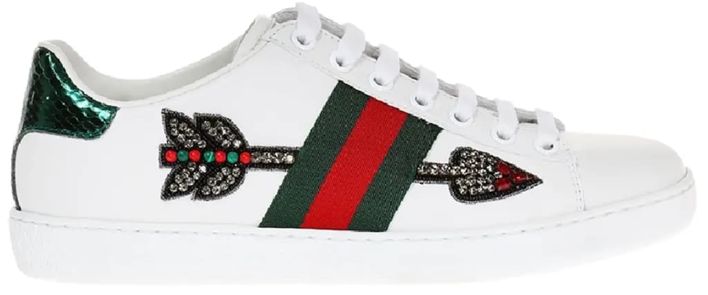 Giày Gucci Ace Embroidered 'Arrow' 454551-A38G0-9064