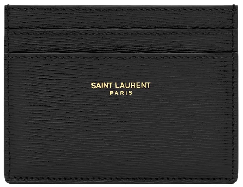 Ví Saint Laurent Paris Card Case 'Black' 375946AACK61000