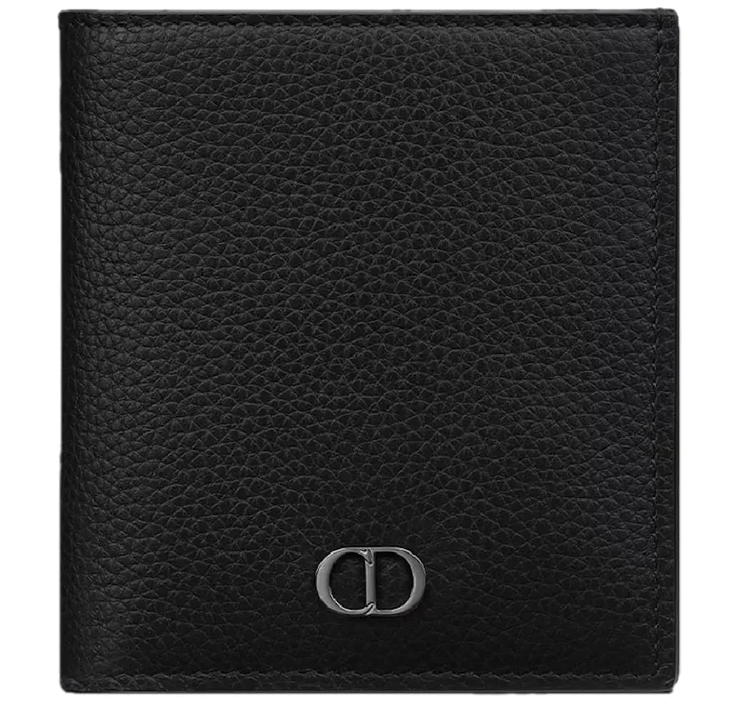 Ví Dior CD Icon Vertical Bifold Wallet 'Black' 2ESBH072CDI-H00N