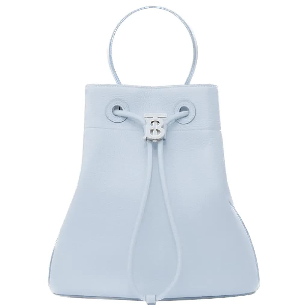Túi Burberry Grainy Leather Small TB Bucket Bag 'Pale Blue' 80584341