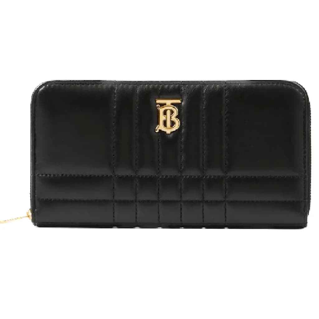 Ví Burberry Quilted Leather 'Black' 80623401