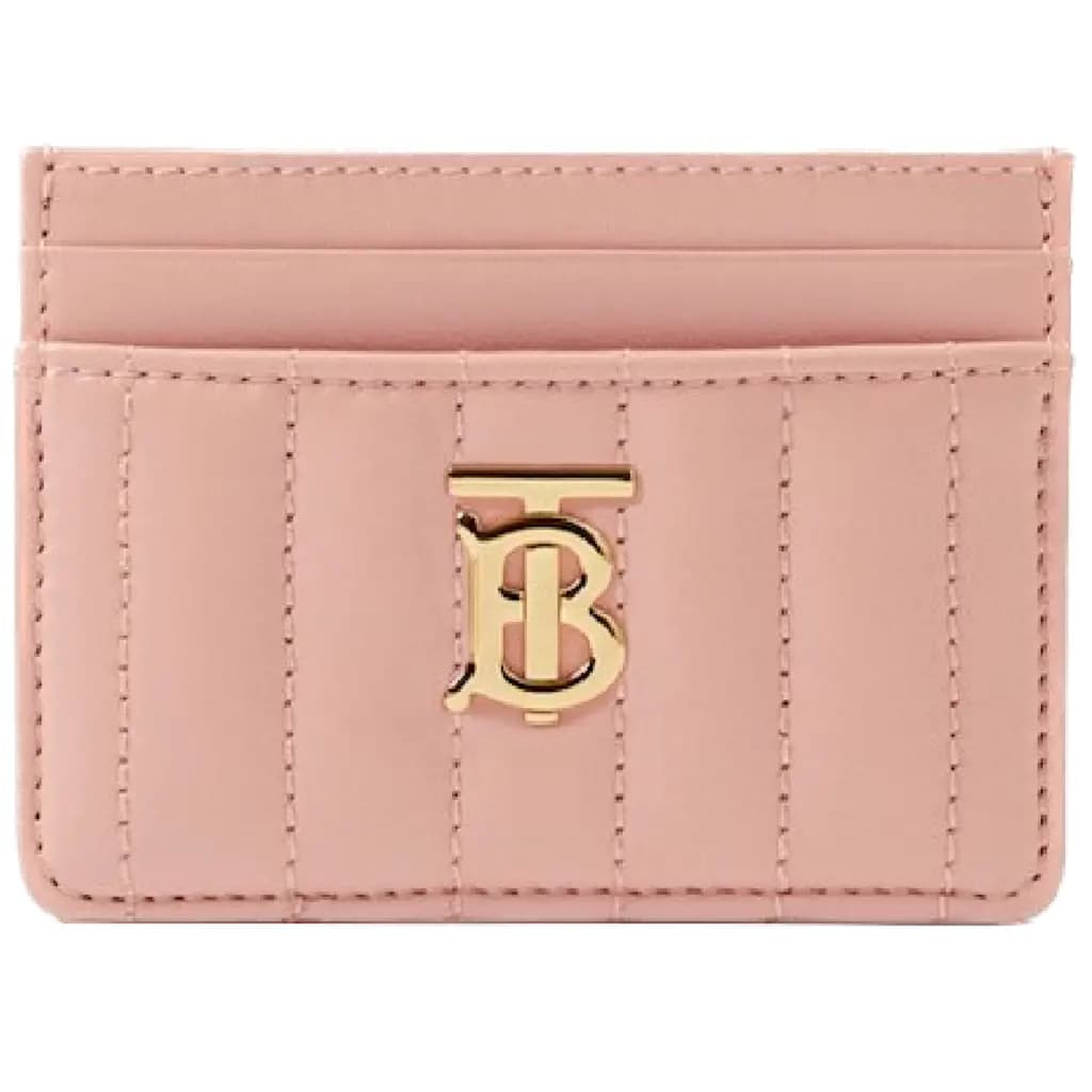 Ví Burberry Quilted Leather Lola 'Dusky Pink' 80623711