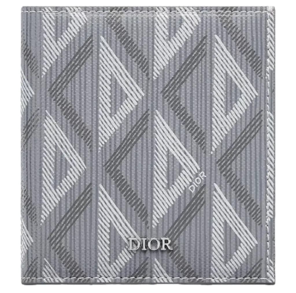Ví Dior Vertical Bifold Wallet 'Gray' 2ESBH072DCO-H42E