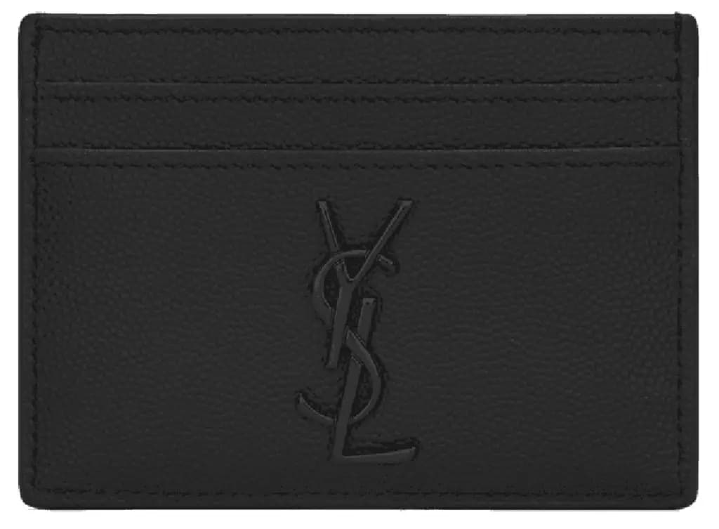 Ví Saint Laurent Cassandre Card Case 'Black' 485631BTY0U1000