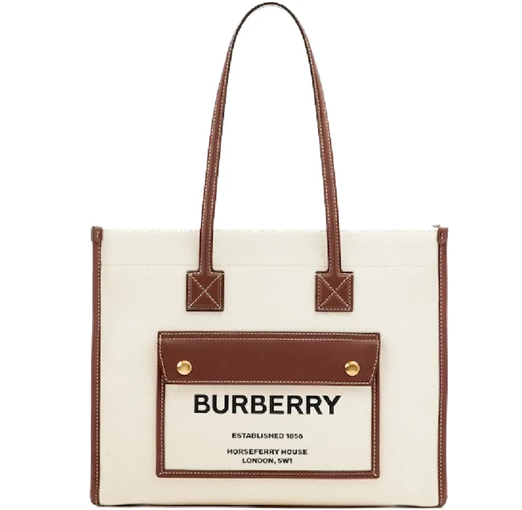 Túi Burberry Small Freya Tote 'Natural' 80441381