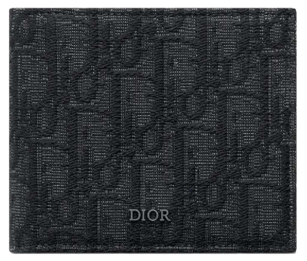 Ví Dior Compact Wallet 'Black' 2OBBC027YSE-H03E