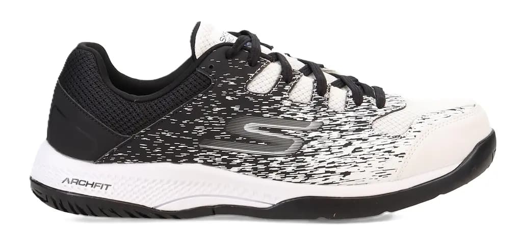Giày Skechers Viper Court 'Black White' 246070C-WBK