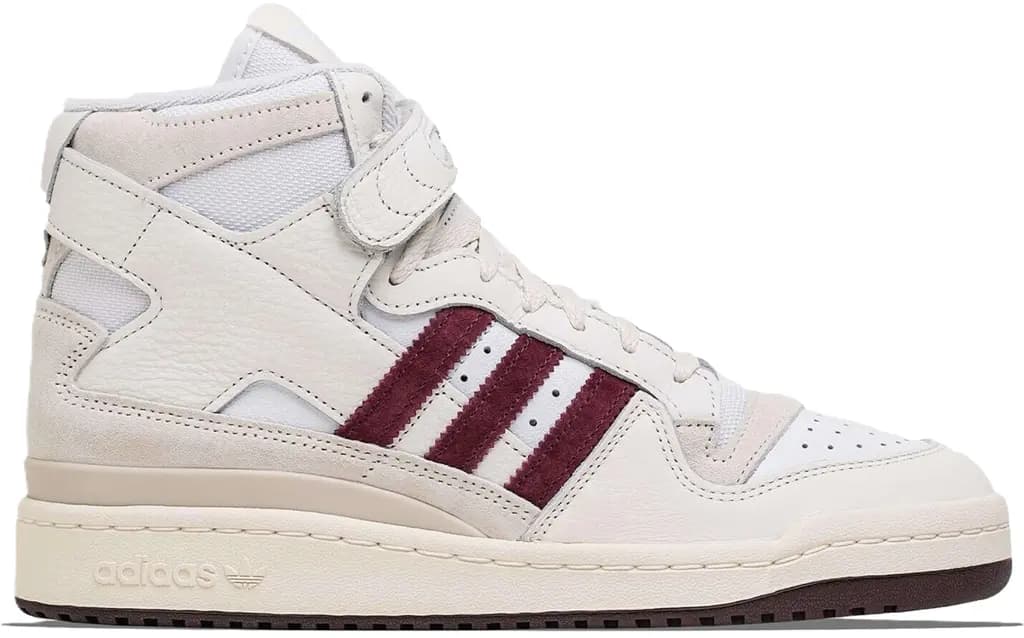 Giày Adidas Forum Hi 'Packer White Maroon' GX1520