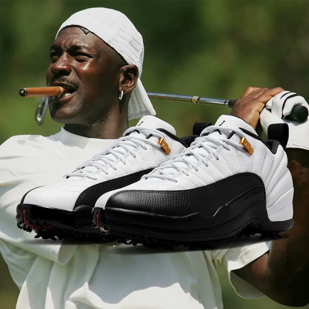 Air Jordan 12 Low Golf: Giày Golf Cực Chất Cho Người Yêu Thích Phong Cách