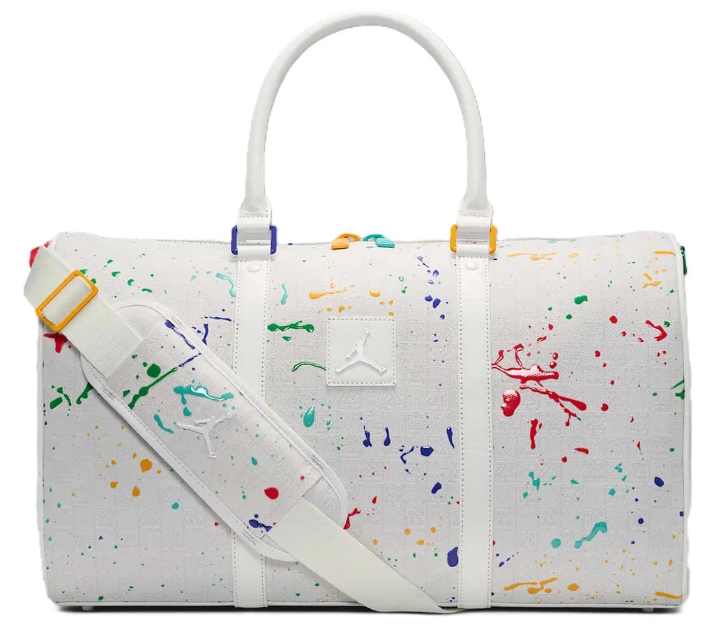 Túi Nike Jordan Monogram Duffle Duffle Bag 'White' FJ6787-133