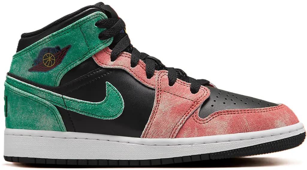Giày Nike Air Jordan 1 Mid SE GS 'MJ's Playground' FQ1292-003