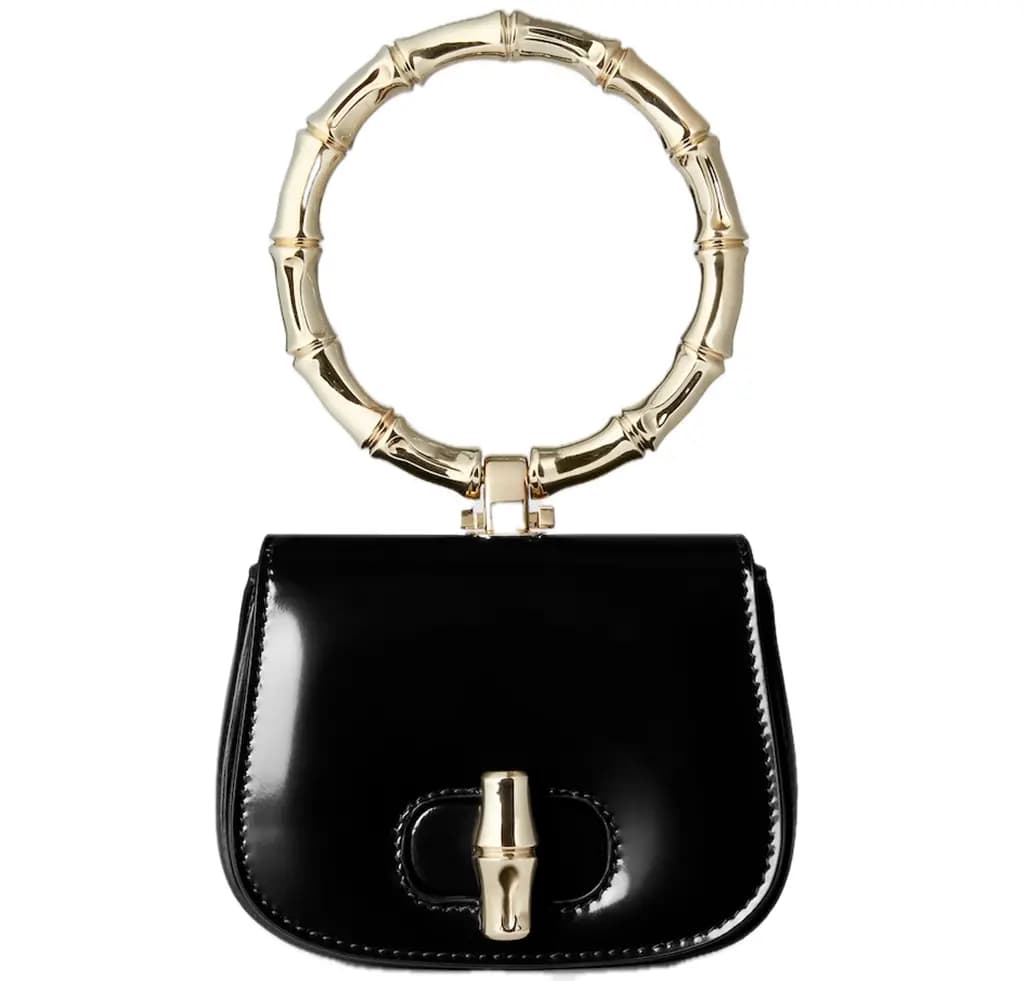 Túi Gucci Bamboo Night Super Mini Bag 'Black' 828239-AACY9-1000