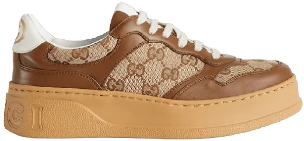 Giày Gucci GG Trainer 'Beige And Ebony' ‎676092-UPG20-2866