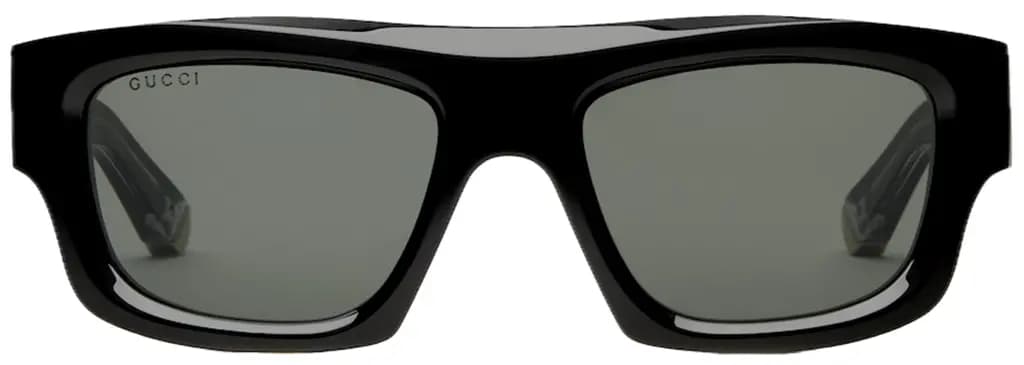Kính Gucci Rectangular Frame Sunglasses 'Black' 823843-J0740-1012
